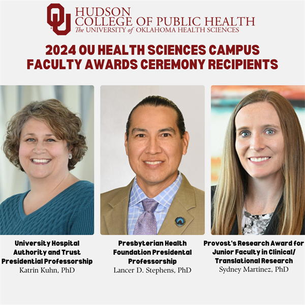 Celebrating Public Health Excellence: Recognizing Outstanding Faculty Achievements at OUHSC