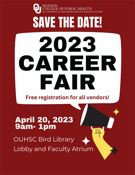 2023 Hudson College of Public Health Career Fair