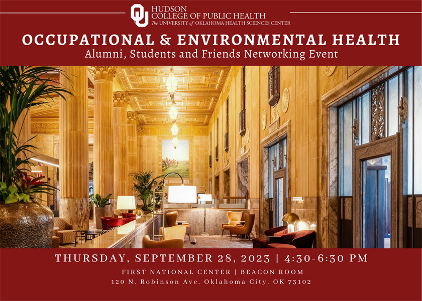 Occupational and Environmental Health Alumni, Students & Friends Networking Event