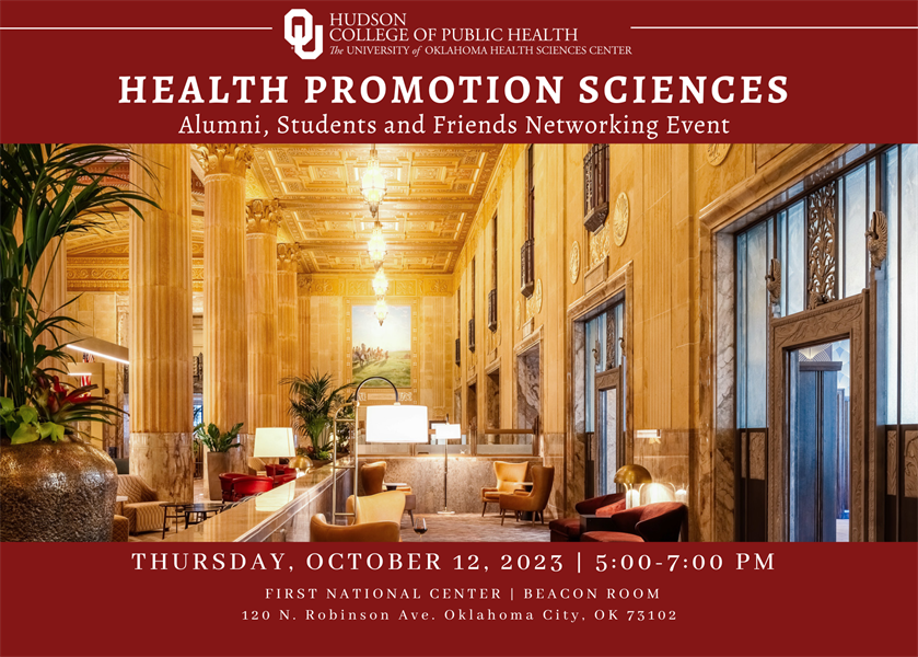 Health Promotion Sciences Alumni, Students & Friends Networking Event