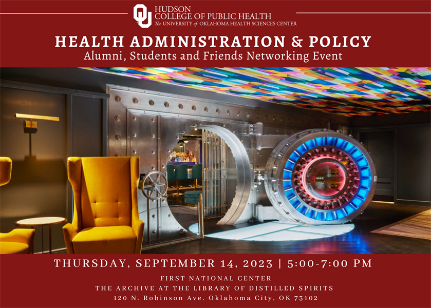 Health Administration and Policy Alumni, Students & Friends Networking Event