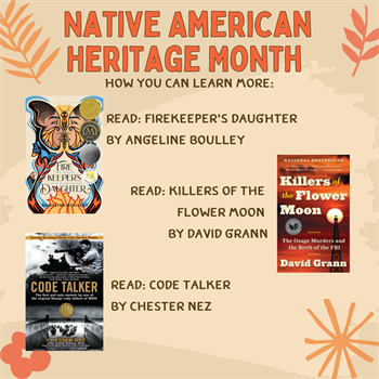 It's Native American Heritage Month!