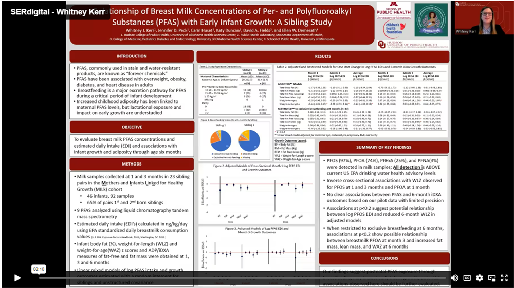 PhD Student Presents Research at the Society for Epidemiological Research Webinar