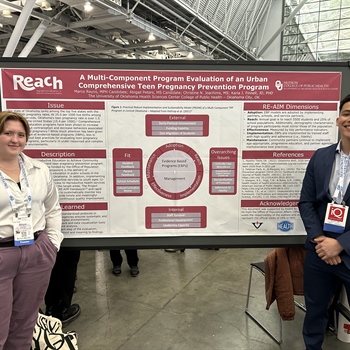 Two Health Promotion Sciences Students Present at APHA