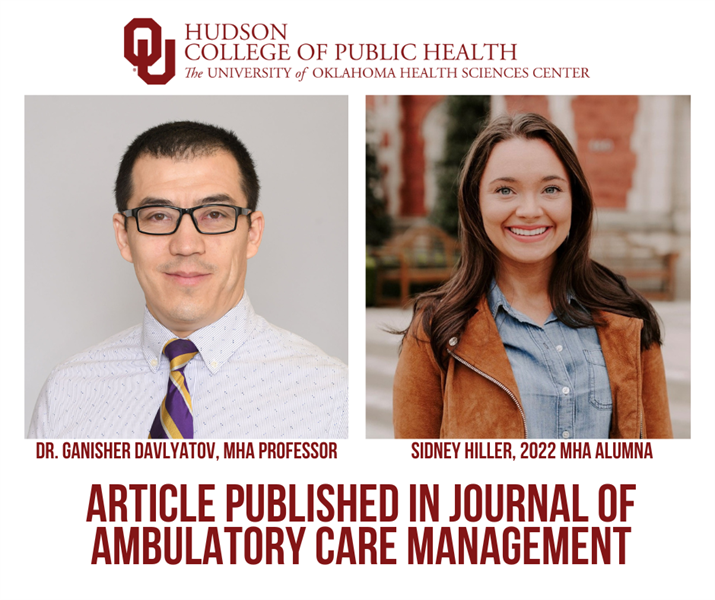 Health Administration and Policy Professor and Alumna Team Up to Publish Article in Journal of Ambulatory Care Management