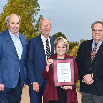 Distinguished Alumni Award Recipient for Department of Health Promotion Sciences