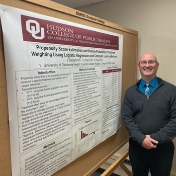 PhD Candidate Wins Student Poster Competition Award during Oklahoma Statistical Conference