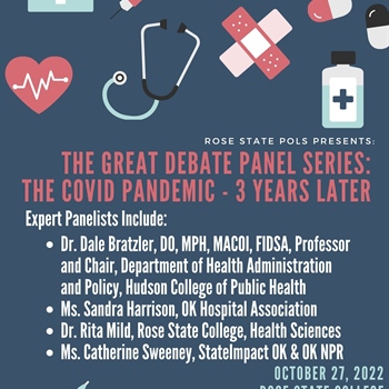 The Great Debate Panel Series: The COVID Pandemic - 3 Years Later featuring Dr. Dale Bratzler