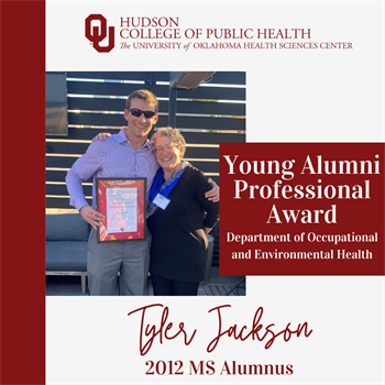 Young Alumni Professional Award Recipient for Occupational and Environmental Health