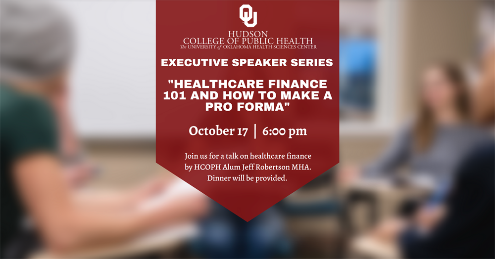 OU Health Executives Student Association Presents New Executive Speaker Series