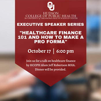 OU Health Executives Student Association Presents New Executive Speaker Series