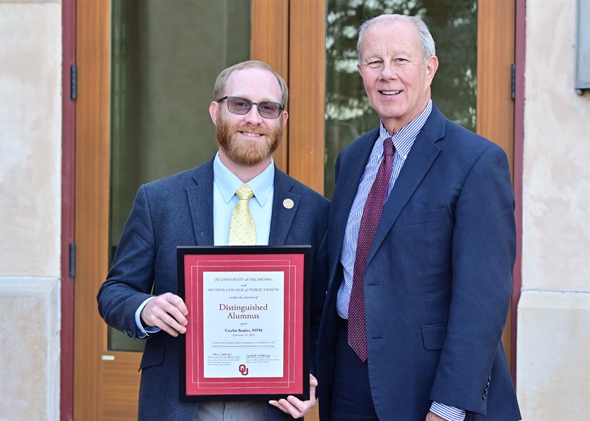 Distinguished Alumni Award Recipient for Department of Biostatistics and Epidemiology