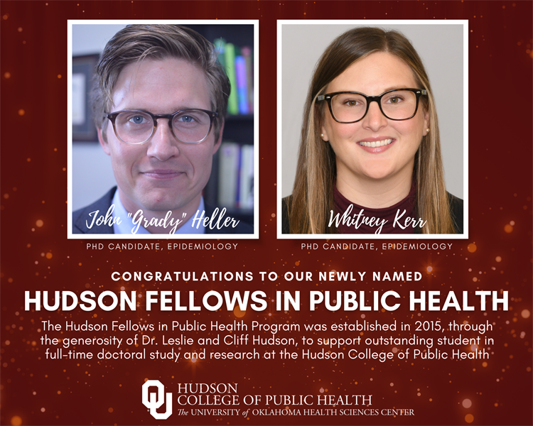 Two New Hudson Fellows in Public Health Named