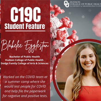 C19C Student Feature: Blakelee Eggleston