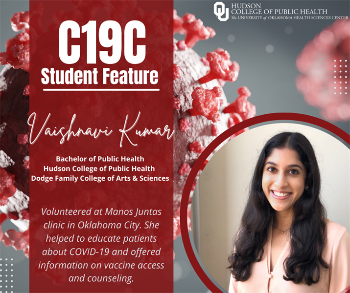 C19C Student Feature: Vaishnavi Kumar