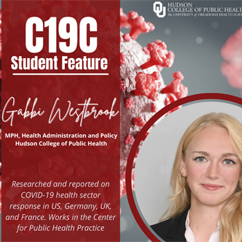 C19C Student Feature: Gabrielle Westbrook