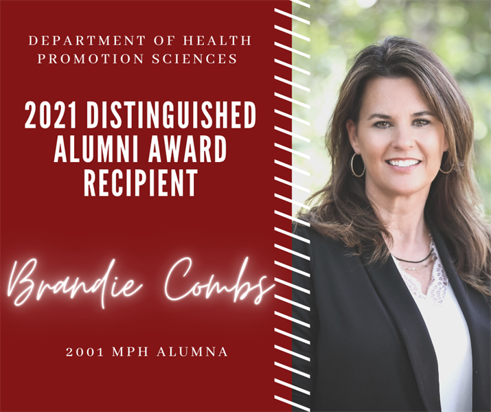 Department of Health Promotion Sciences Alumna Receives Distinguished Alumni Award