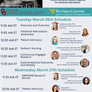 Intestinal Malrotation Research Alliance Virtual Annual Meeting