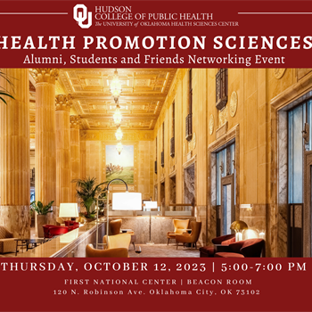 Health Promotion Sciences Alumni, Students & Friends Networking Event