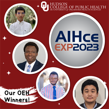 Four Occupational and Environmental Health Students Shine at AIHce 2023